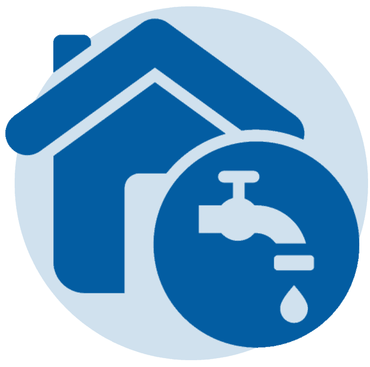 Home plumbing icon