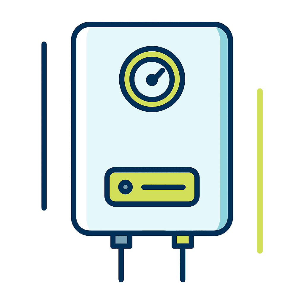 Water Heater Illustration (Home Page)