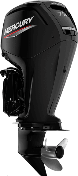 High-performance Mercury 75 HP outboard motor for boats and watercraft. Exceptional power and durability.