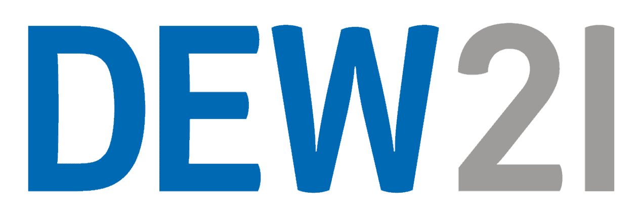 Logo der DEW21 - unser Partnerunternehmen. 