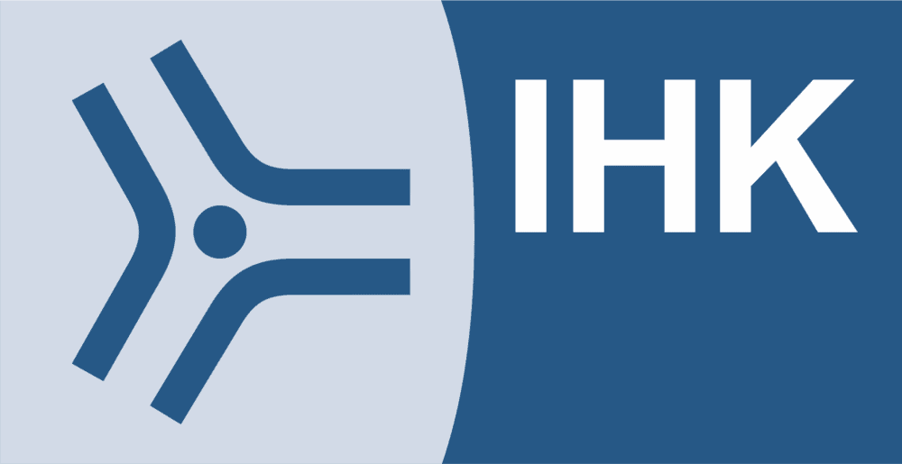 Logo der IHK  - unser Partnerunternehmen. 