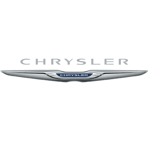 Chrysler car emblem logo, automotive badge, vehicle brand symbol, auto manufacturer badge, Chrysler brand logo.