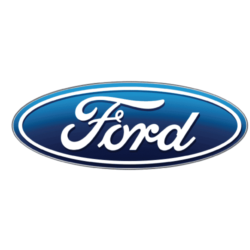 Ford logo on a white background, representing the trusted automotive brand.