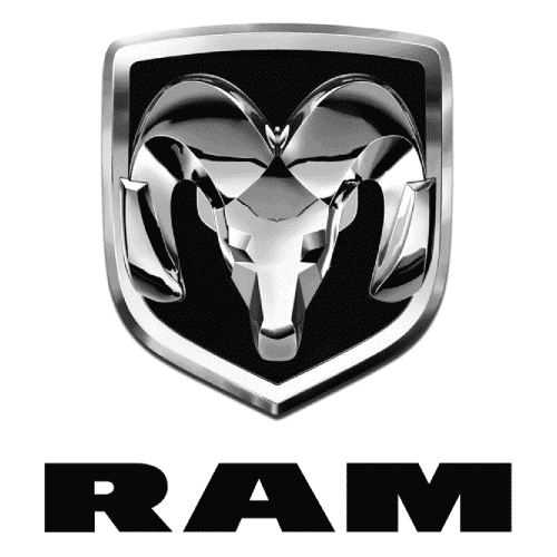 High-quality RAM automotive emblem logo for vehicle branding and repair services in Windsor.