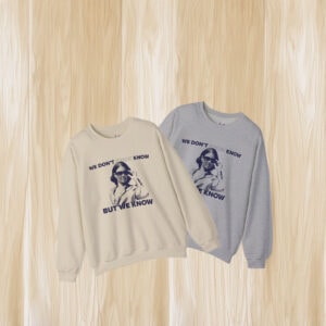 Candace We Know Glasses Crewneck