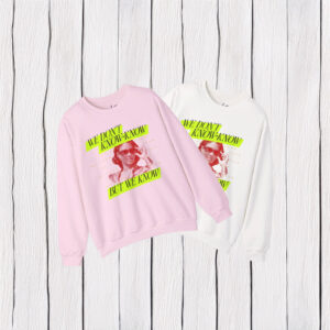 Candace We Know Neon Crewneck