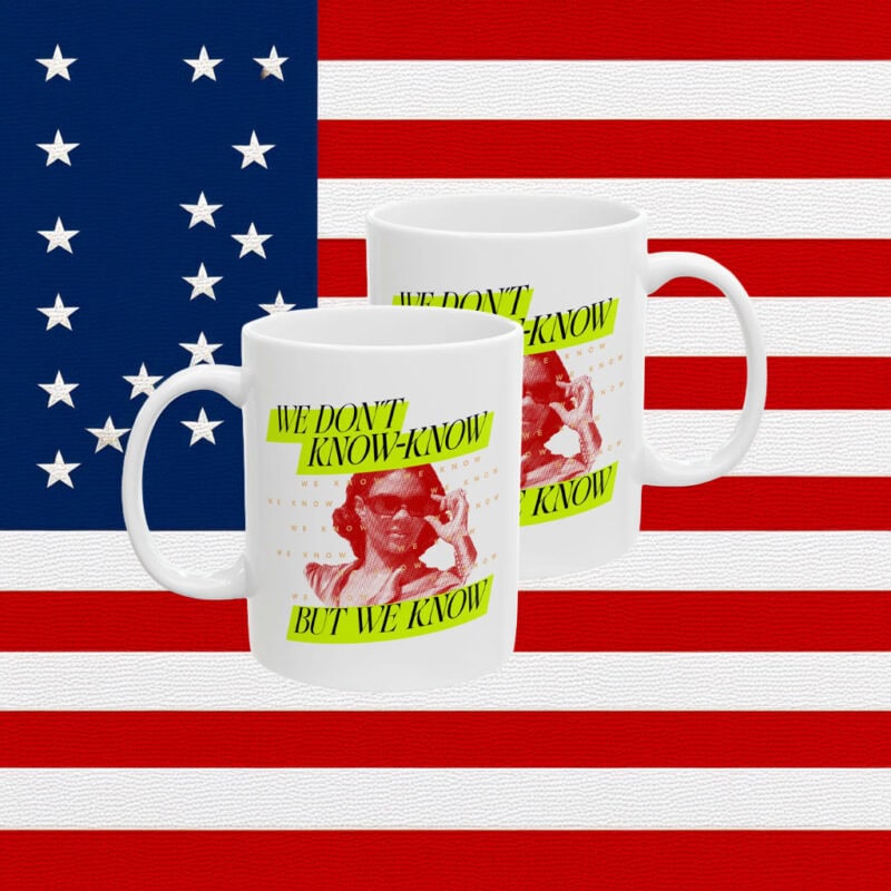 Candace We Know Neon Mug