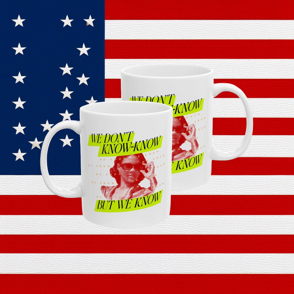 Candace We Know Neon Mug