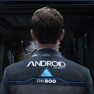 Android robot at Detroit Become Human launch event.