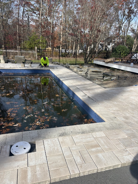 Marmora Poolside Paver Patio Renovation