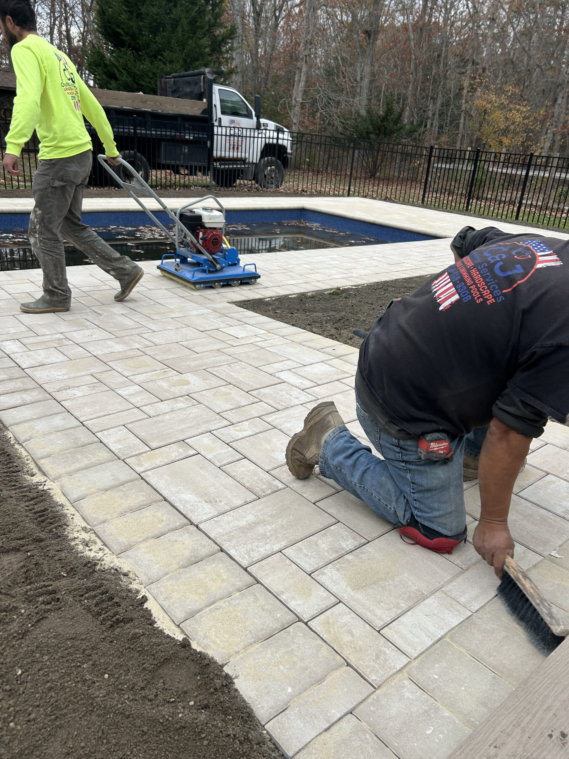 Marmora Poolside Paver Patio Renovation