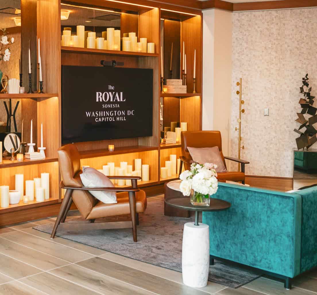 The Royal Sonesta Capitol Hill Work Suite Image.