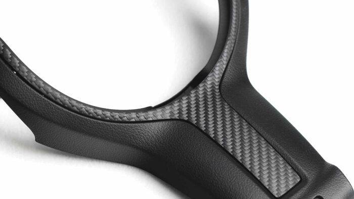 Carbon Lenkradspange offenporig  mit "M Emblem" passt für alle F Modelle – Bild 3