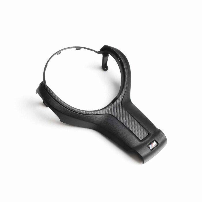 Carbon Lenkradspange offenporig  mit "M Emblem" passt für alle F Modelle – Bild 2