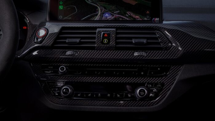 BMW Carbon Radio & Klimablende Mitte X3 / X3M – Bild 3