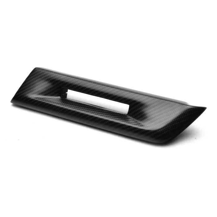 VW Golf 8 Carbon USB Verkleidung Mittelkonsole
