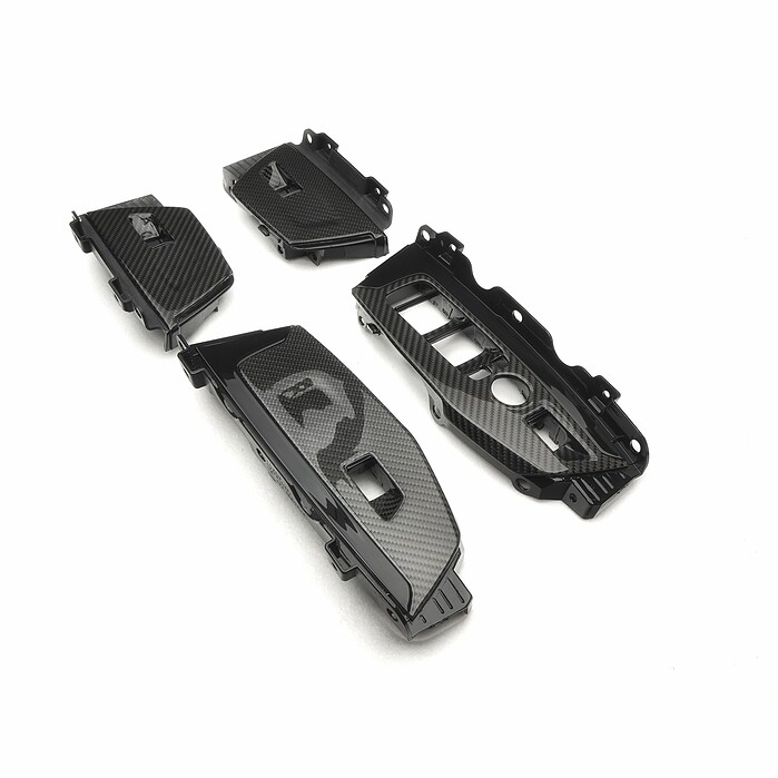 BMW X3/X3M Carbon Fensterheber Set