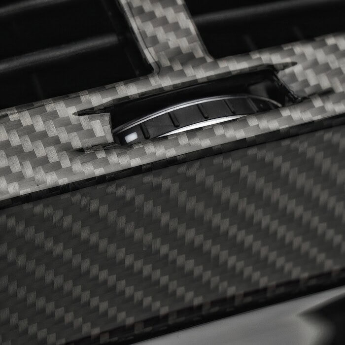 BMW X3/X3M Carbon Klimablende Font – Bild 3
