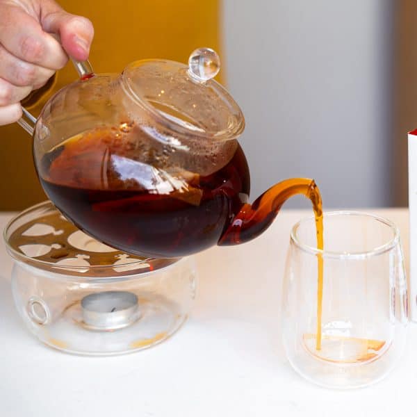 Glass Teapot and Burner (800ml) - Image 4