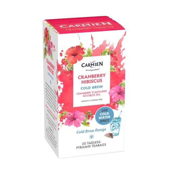 Carmién Cold Brew Tea Cranberry and Hibiscus Flavour