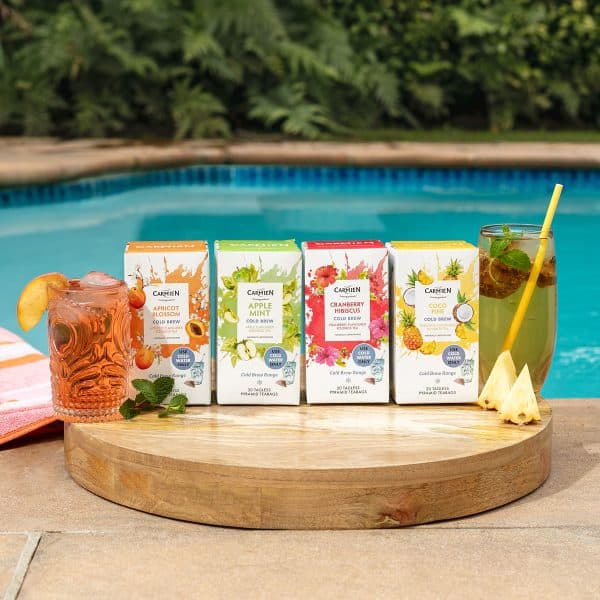 Cold Brew Gift Box: Apple Mint, Cranberry Hibiscus, Apricot Blossom (3 x 20
  Teabags) - Image 3