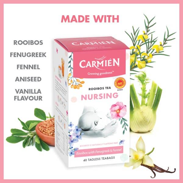 Carmién Nursing with Fenugreek and Fennel (40 Teabags) - Image 4