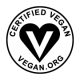 Certified vegan product