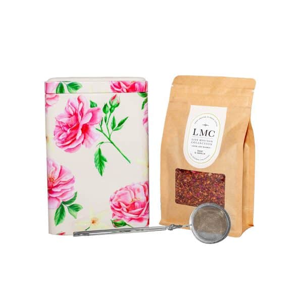 LMC Rose and Vanilla Loose Leaf Tea Combo (100g)