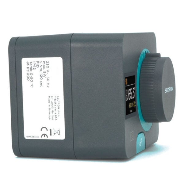 Servomotor compact de temperatura constanta pentru vanele cu 3 sau 4 cai Termo+
