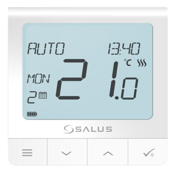 Termostat smart SQ610 Quantum Salus 230 V alb
