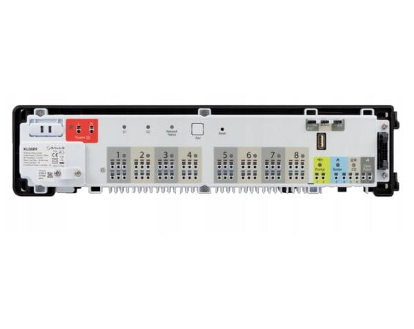 Centru de comanda wireless cu 8 zone pentru incalzirea in pardoseala Salus KL08RF 230V