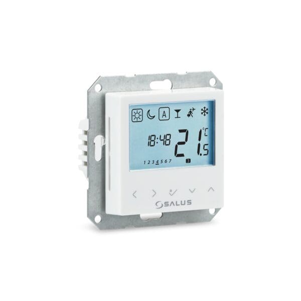 Termostat programabil, 230V, butoane tactile, fără ramă aparat