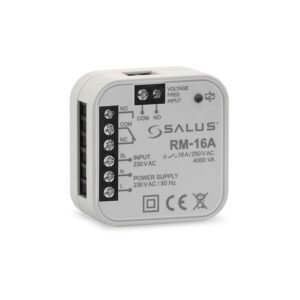 Releu 16A NO/NC cu comandă la 230V sau contact liber de potențial
