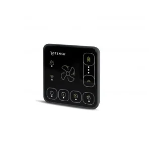 Panou de control iSWITCH Ti Black pentru controlul recuperatoarelor Rotenso Wentilo