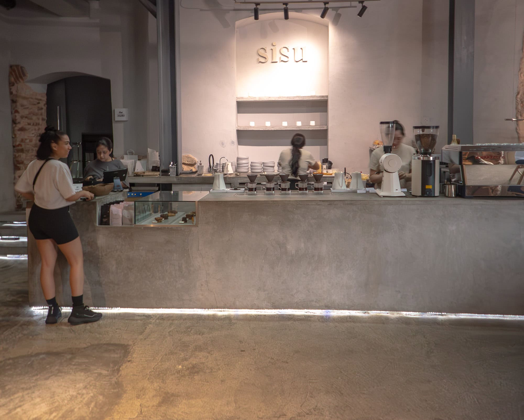 SISU Coffee Studio at the entrance to Casco Viejo
