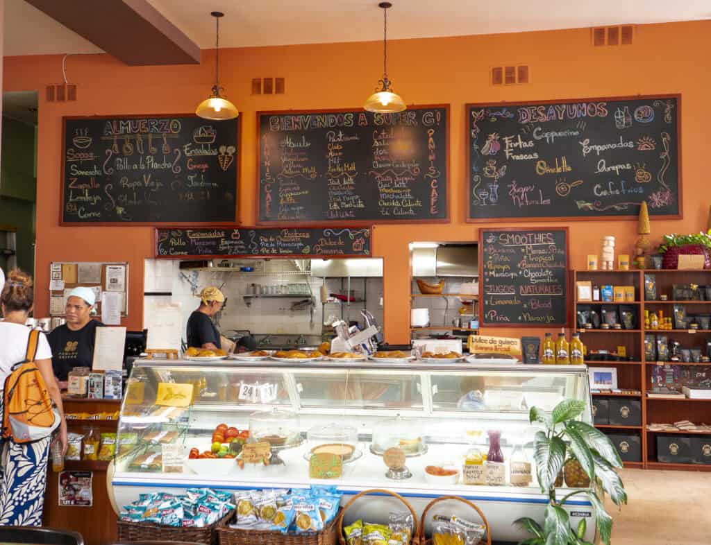 Super Gourmet café Casco Viejo coffee