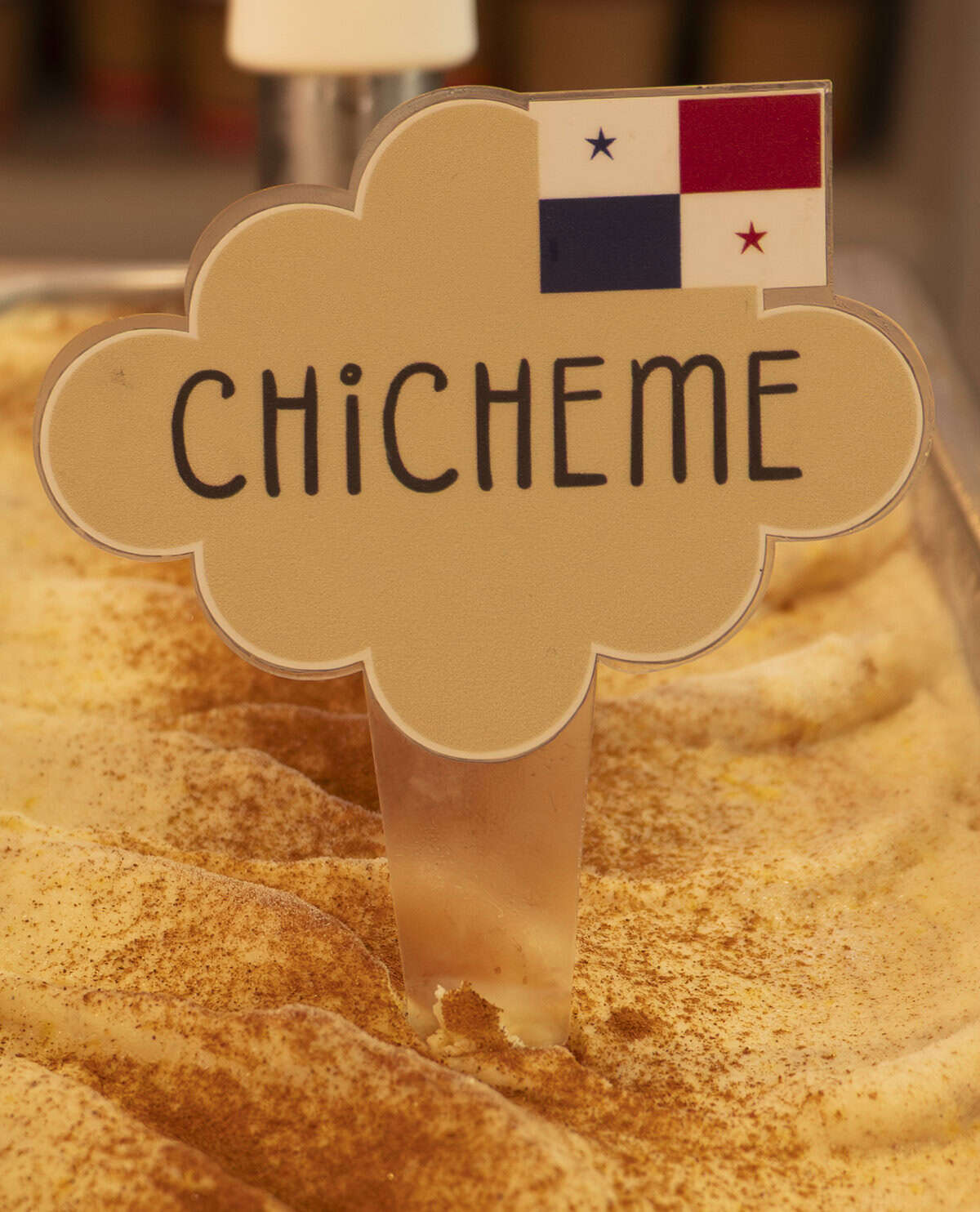 Chicheme sorbet at Benissimo Gelato Café in Casco Viejo Panama