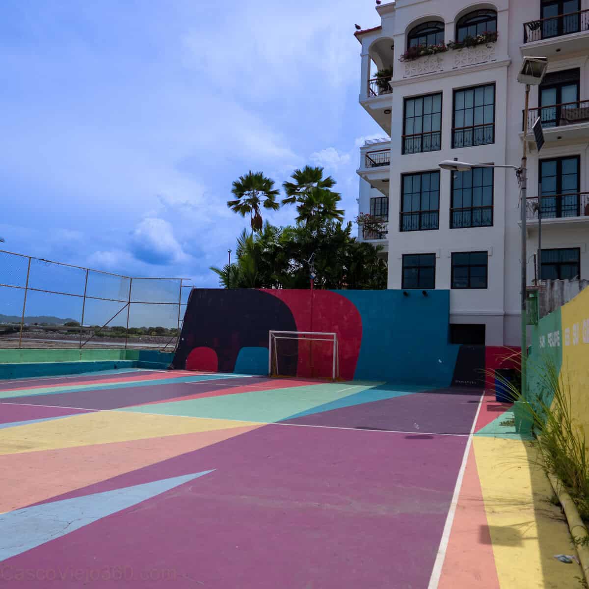 Soccer Courts and Santa Familia Residences in Casco Viejo Panama