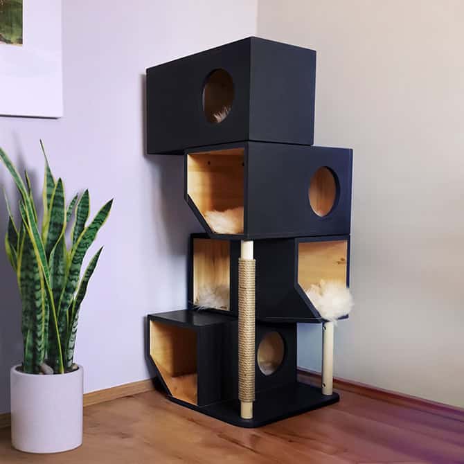 Floor Catissa Cat House