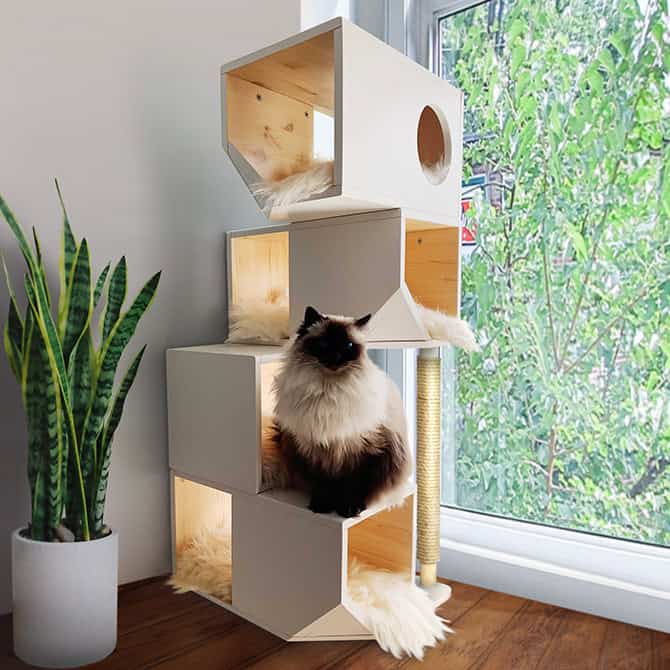 Floor Catissa Cat House - Image 4