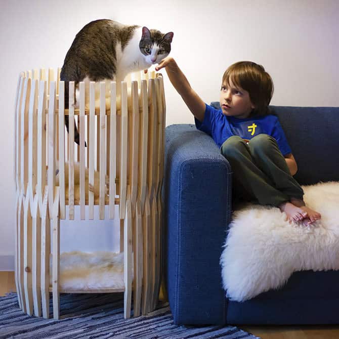 Colosseum Three-tiered Cat Bed - Image 2