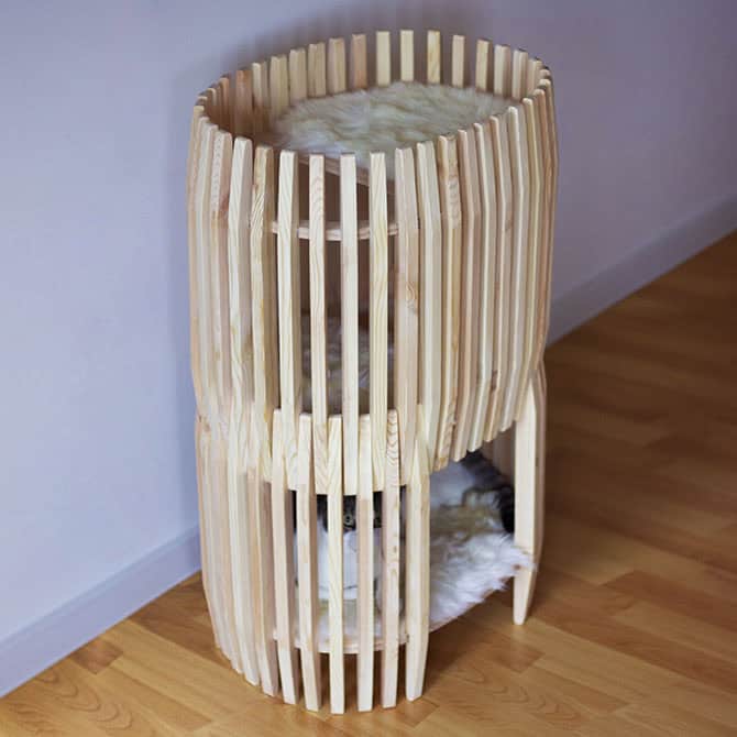 Colosseum Three-tiered Cat Bed - Image 5