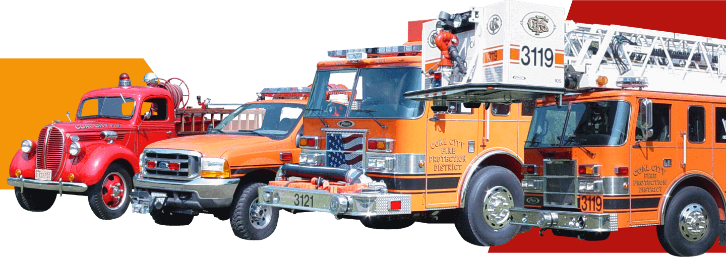 Evolution of fire trucks from vintage to modern