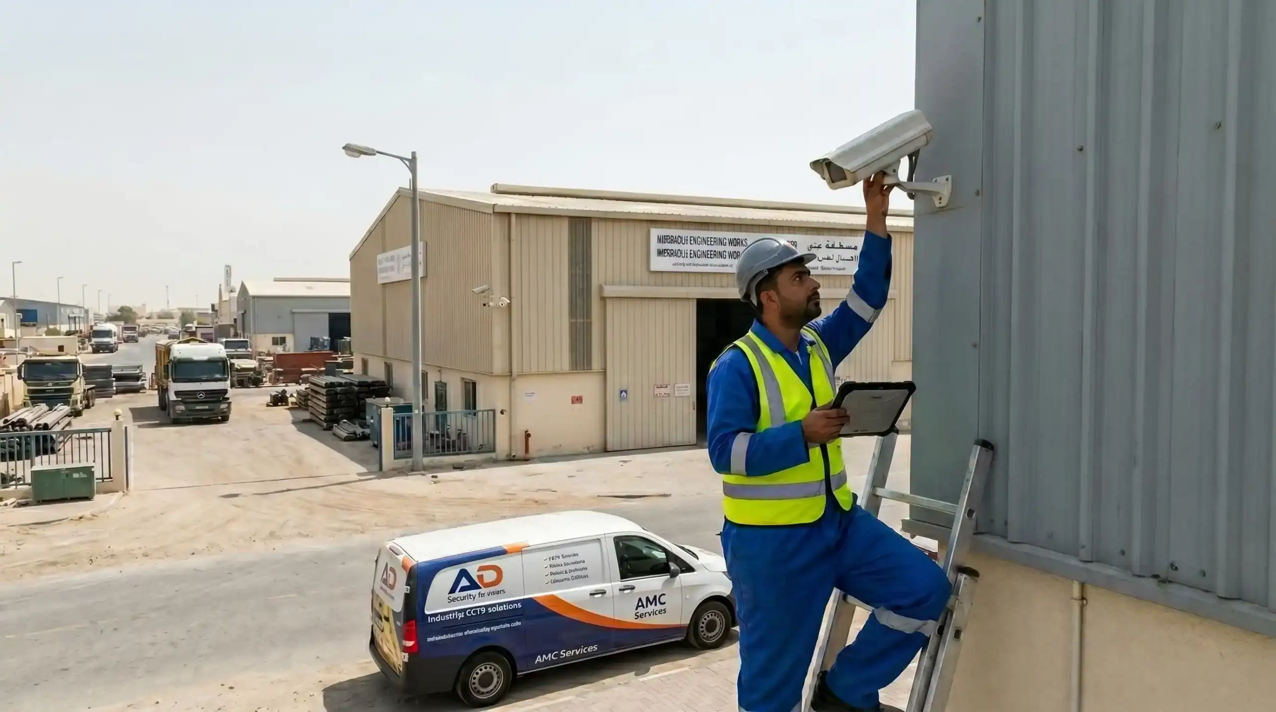 CCTV Camera Installation - Warehouse & Industrial CCTV Installation
