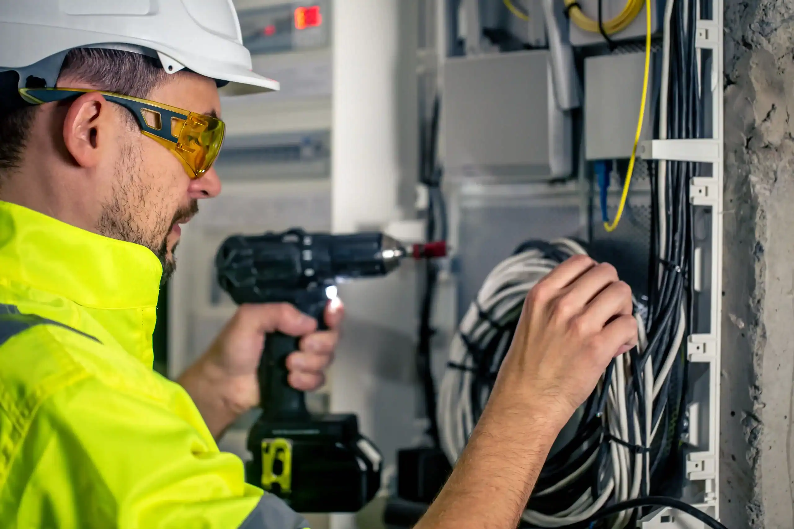 CCTV AMC Services in Dubai - Power Supply and Cabling Inspection