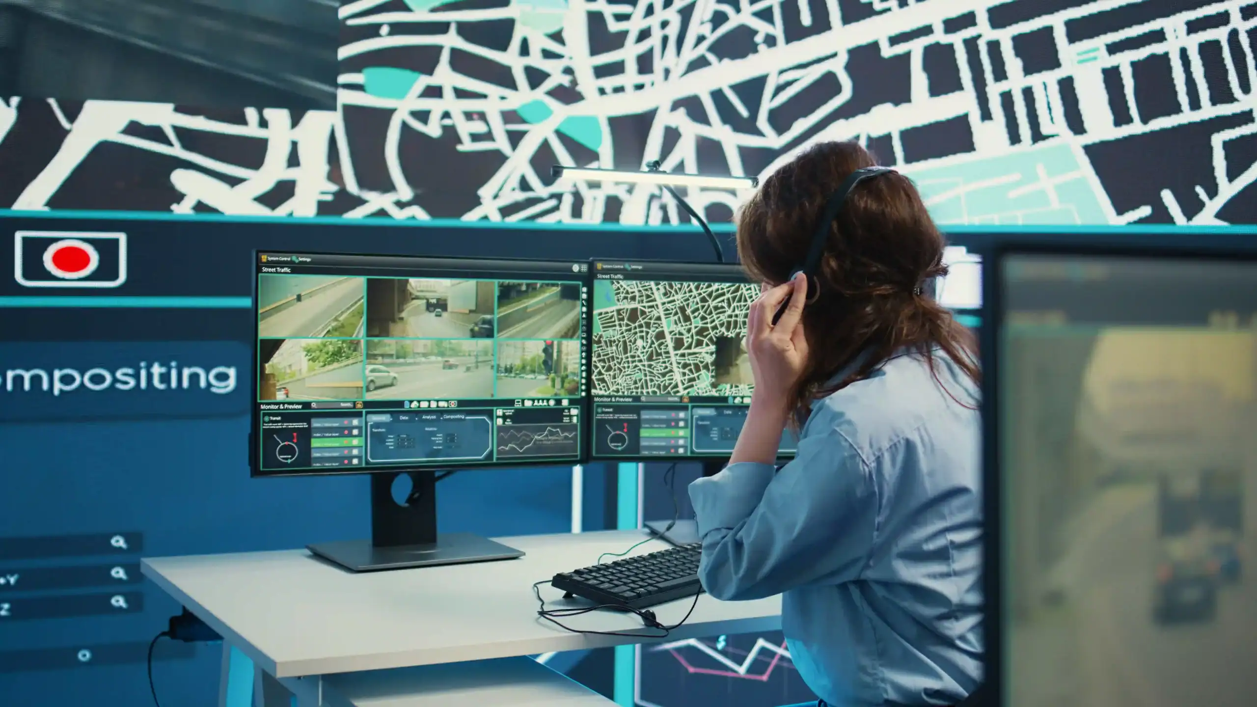 CCTV AMC Services in Dubai - ptz camera testing Calibation