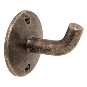 Rocky Mountain Cirque Robe Hook in White Bronze Medium finish.