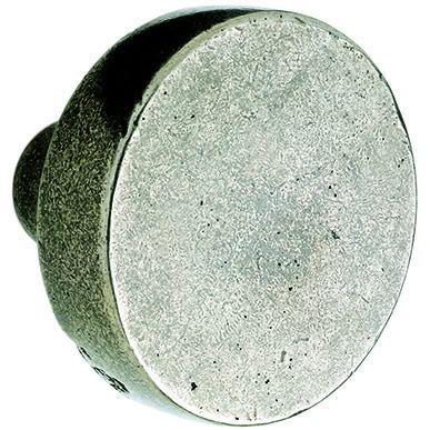 Rocky Mountain Luna Cabinet Knob in White Bronze Medium finish.