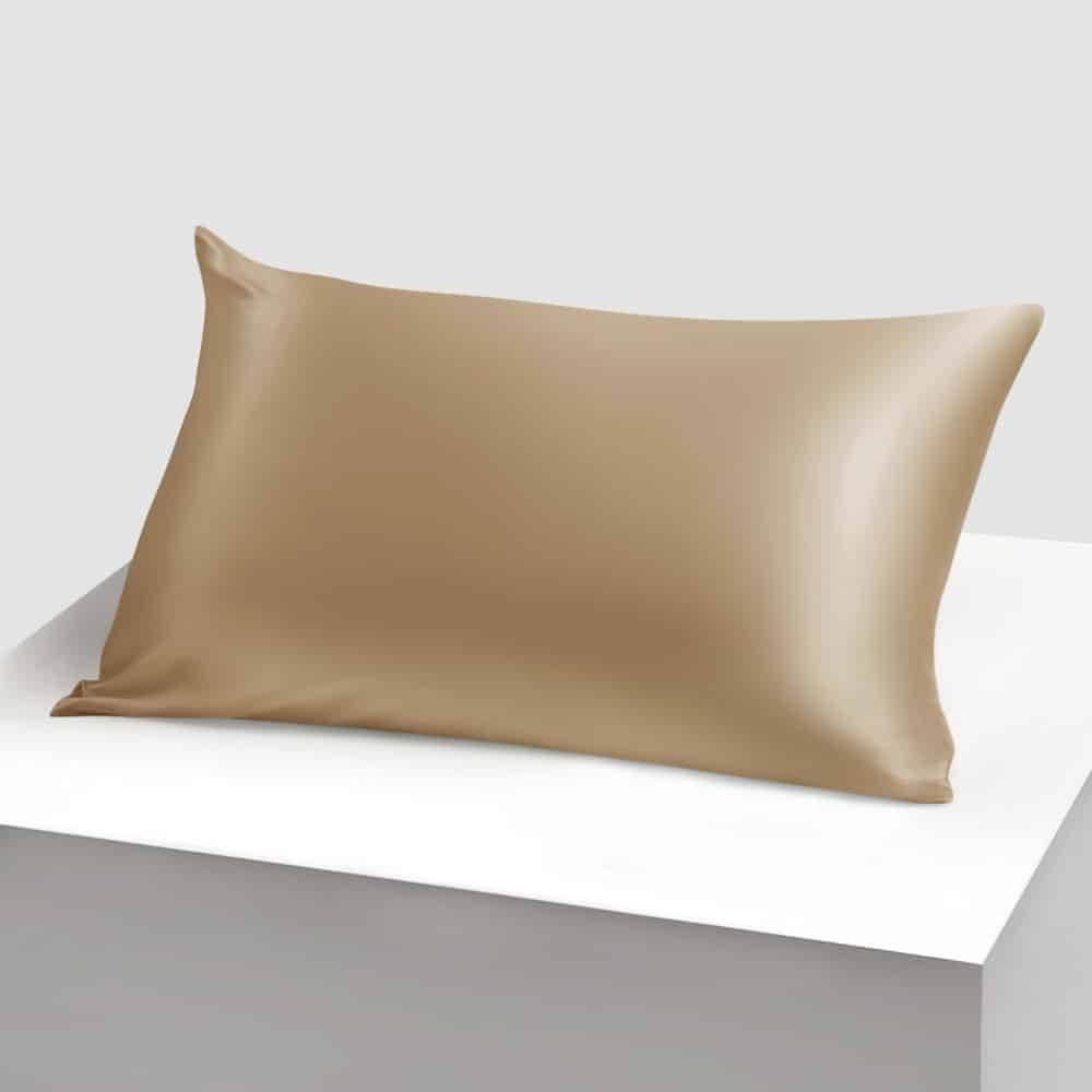 Jedwabna poszewka Cappuccino 40x60