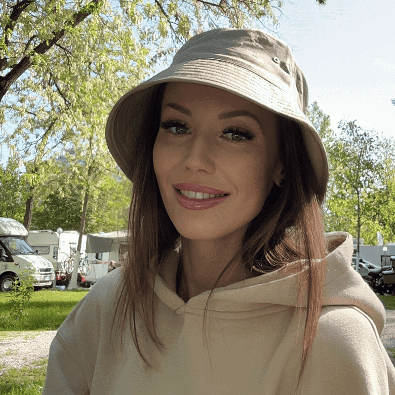 Bucket Hat z jedwabną podszewką beżowy + 2 Gumki GRATIS
